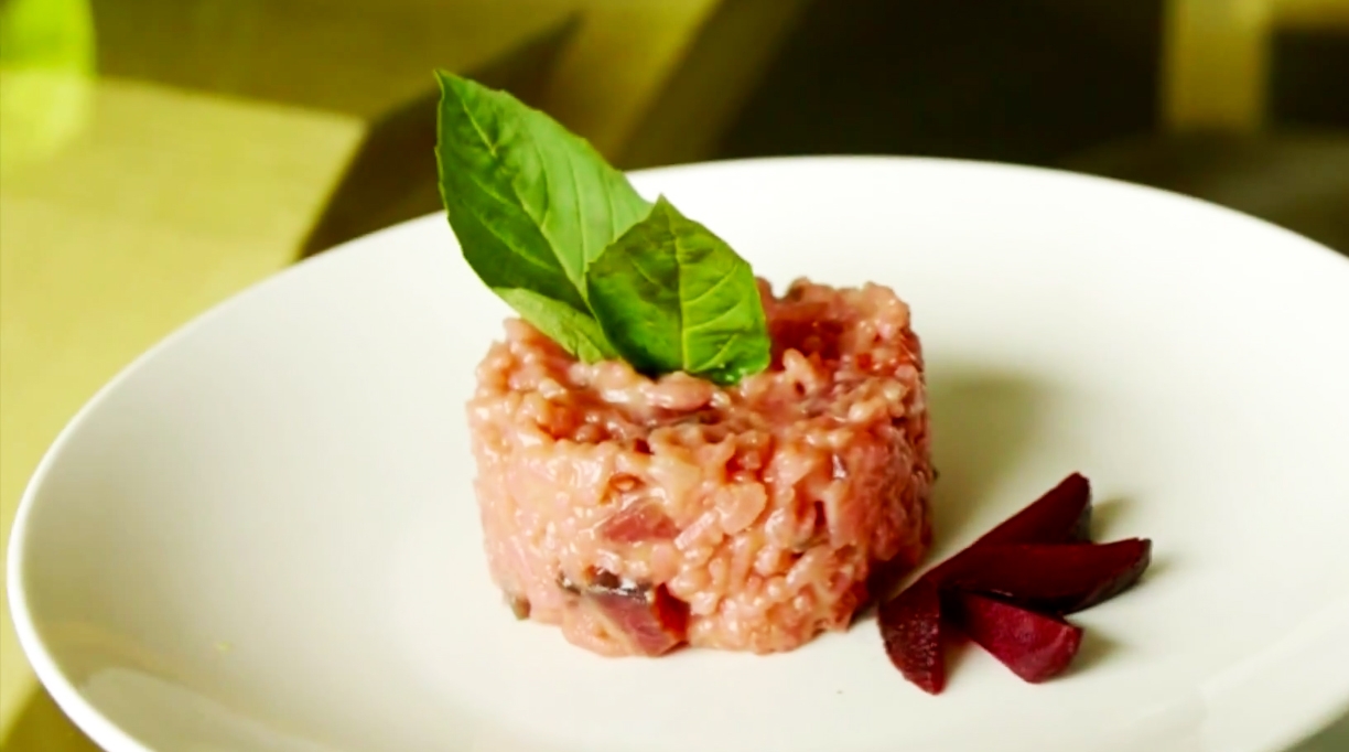 Risotto tout rose Ma Cuisine Enthousiaste