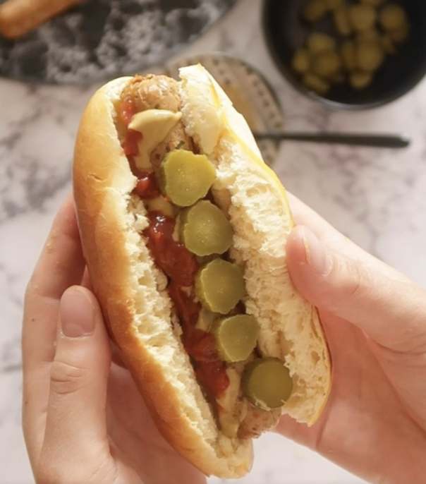 hot dogs végétariens 100% maison